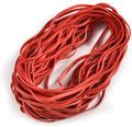Coopay 120 Pieces Large Rubber Bands Bulk, 8 Inches Heavy Duty Strong Elastic Bands for Office Supply School Home, Securing Trash Can Garbage Cans, File Folders (Red)