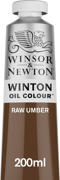 Winsor & Newton Winton Oil Color, 200ml (6.75-oz) Tube, Raw Umber