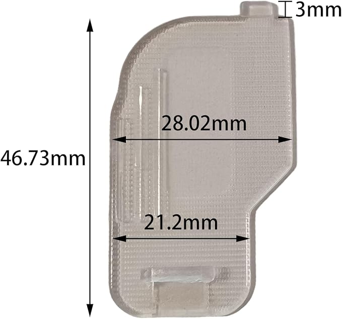 2 PCS Bobbin Hook Cover Plate Compatible with Babylock & Brother (#XC2369051) - BL40, BL40A (Grace),BLDC + PE700,PE700II,PE750D,XR9000, Sewing Machine Parts