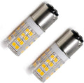 for Kenmore, Singer 15-66, 99, 201, 221, 222, 401 Sewing Machine Double Contact Bayonet Base BA15D Light AC110-130Volt 35W Halogen Equivalent 1076 1142 1176 Pack of 2 (Daylight White 6000K)