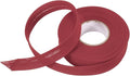 MECCANIXITY 3/4 Inch Single Fold Bias Tape Polyester Continuous Bulk Bias Tape for Sewing, Seaming Quilting Hemming Binding Crafts (Wine Red 10 Yards)