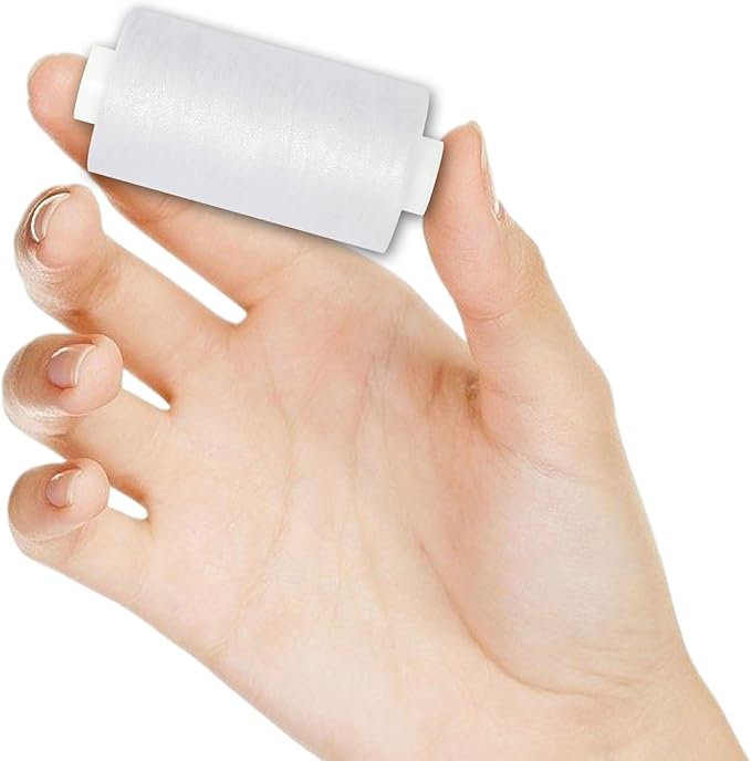 All Purpose Sewing Thread-2 Spools of Hand Polyester Sewing Thread with 3needles 1 Needle Threader for Sewing Machine for Hand and Machine Sewing(White, 2 spools)