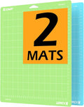 Xinart Cutting Mats for Cricut Maker 3/Maker/Explore Air 2/Air/One(Lightgrip+Standardgrip, 12x12 Inch) Replacement Cutting Mats Compatible with Cricut