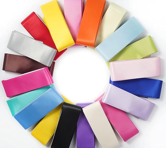 Bright Pink Satin Blanket Binding 2 Inch x 4 3/4 Yards Single Fold Tape for Quilt Edging Pink Smooth Finish Easy to Sew On Durable Trim Material Ideal for Blanket Crafts DIY Projects Sewing