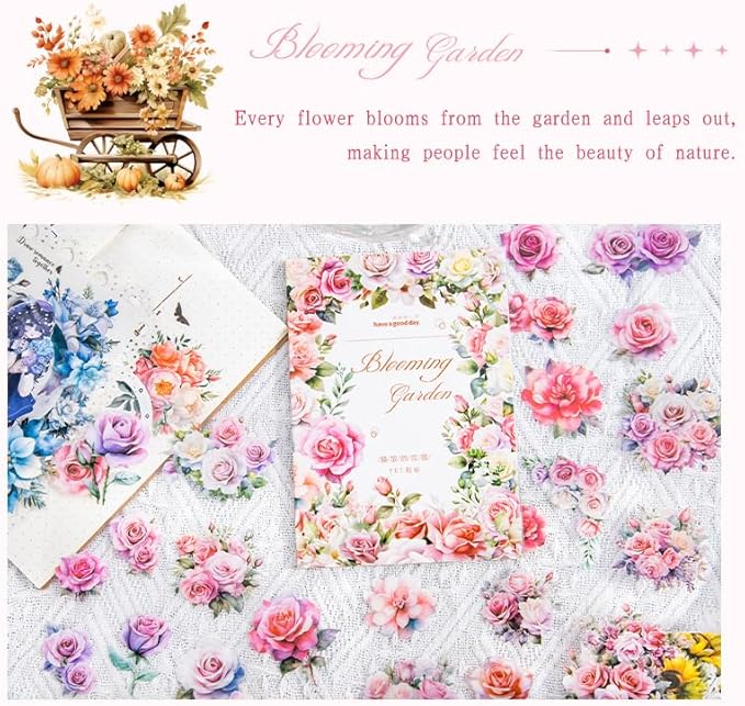 Alideco Vintage Scrapbook Stickers Set Retro People Flowers Sticker Book for Adults Sticker journaling Stickers for Scrapbooking Tweezer 20Sheets/160Pcs (huayingmijing)