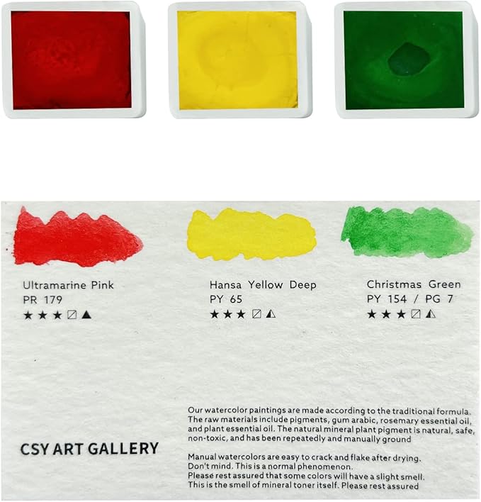CSY art gallery Watercolor Paint (Primary)