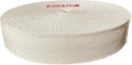 QIANF 1 Inch Natural Heavy Cotton Webbing 25 Yards for Bags Backpack Straps Belts Tote Bag Handles Pet Collars Fabric Purse Making Crafts