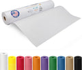 White Kraft Paper Roll 18" x 2160" (180 feet) - USA-Made Craft Paper for School & Art - White Wrapping Material for Gift Wrapping&Moving - High-Density Packaging Paper by IDL Packaging
