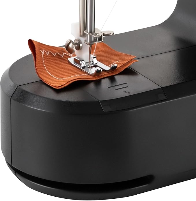 Beginner Sewing Machine, Portable Home Automatic Thread Winding Sewing Machine, Dual-Speed LED Lighting Electric Sewing Machine, Compact, Perfect for Home, DIY, and Sewing Projects POIOKLJRE