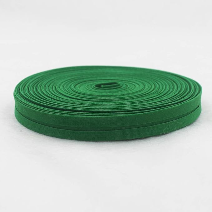 12mm 1/2" Single Fold Bias Tape Bias Binding for Sewing Solid Color 100% Polyester