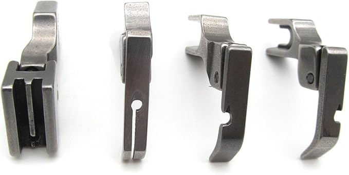 ckpsms KUNPENG - #P36N+P36LN+P363+S518N 1SET 4PCS Different Zipper Presser FEET FIT for Industrial Single Sewing Machines