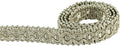 Gimp Braid Trim, 0.7 Inch / 10M(10.9 Yards) Fabric Trim for Curtains, Upholstery, Sewing, Hand DIY Crafts, Costume and Home Decorative（Dark Beige）