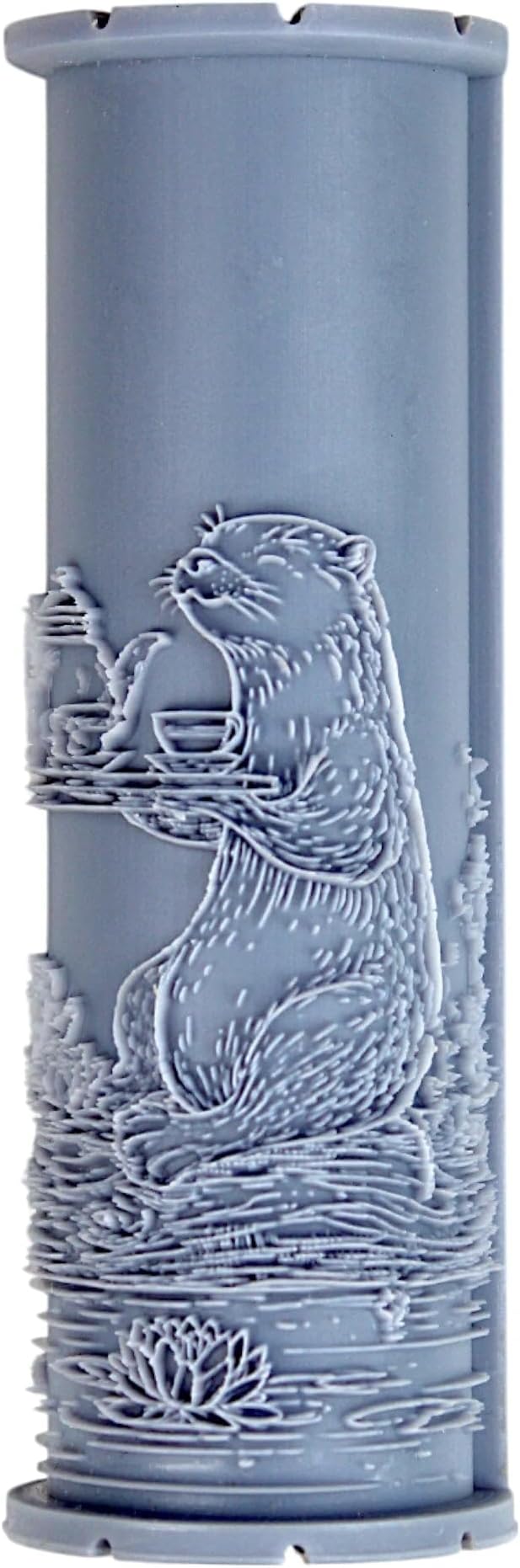 Otter Clay Texture Roller (4") - Storybook Set #01 - Embossing Pattern Roller for Polymer & Ceramic Clay, Pottery & Crafts