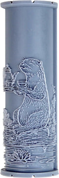 Otter Clay Texture Roller (4") - Storybook Set #01 - Embossing Pattern Roller for Polymer & Ceramic Clay, Pottery & Crafts