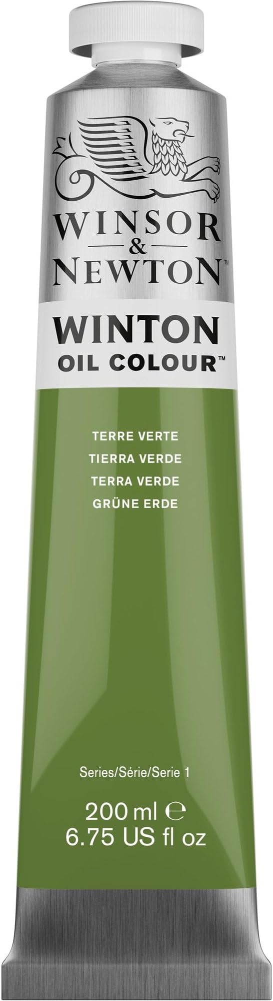 Winsor & Newton Winton Oil Color, 200ml (6.75-oz) Tube, Terre Verte
