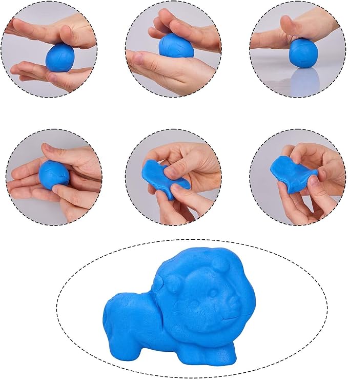 Modeling Clay for Kids, VANJETO Molding Magic Clay for Kids Air Dry, Super Soft Clay for DIY Slime, Ultra Light Air Dry Modeling Clay for Toddlers Children Teens, 7 OZ/Bag