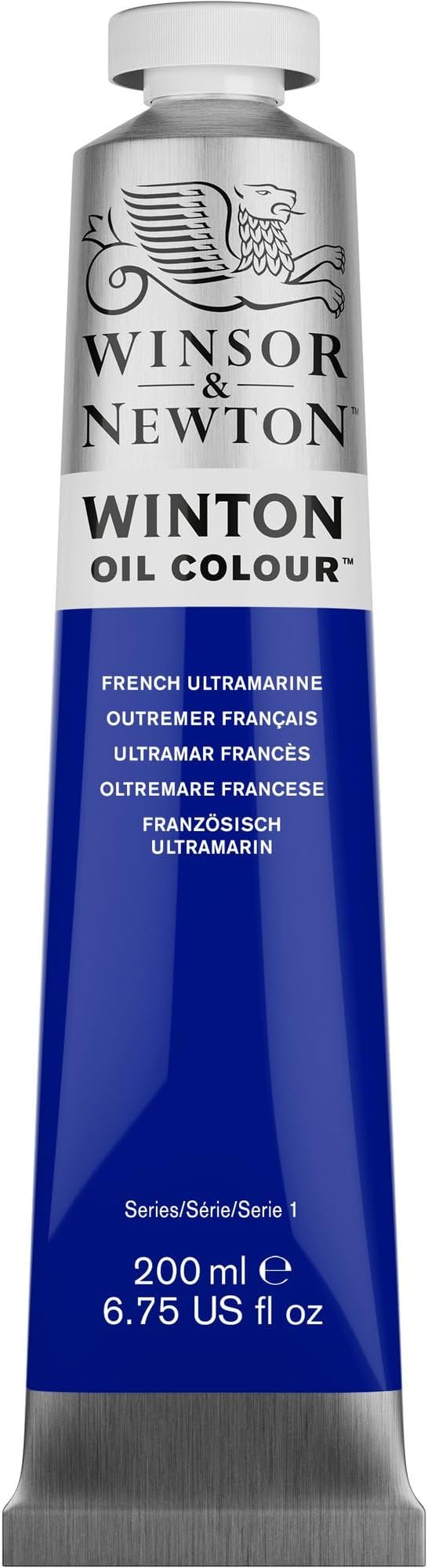 Winsor & Newton Winton Oil Color, 200ml (6.75-oz) Tube, French Ultramarine