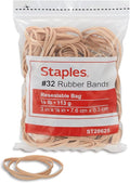 Staples Economy Rubber Bands Size #32 1/4 Lb.