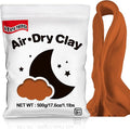 Ifergoo Brown Modeling Clay- Moldable Cosplay, Air Dry, Squishy Molding Clay for Adult Arts & Craft Project, Fake Bake, Slime Supplies, 1.1LBS/500G