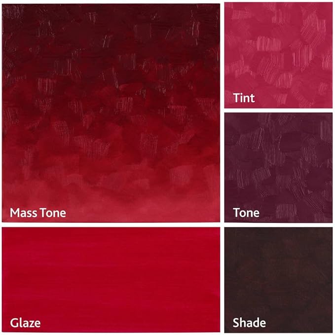 Tusc & Pine Artist Oil Paint - Alizarin Crimson Pastiche, 40 ml, Non-Yellowing, Rich & Creamy Consistency, Maximum Pigment Load, Small Batch Milled Oil Paints Made in the USA for Professional Artists