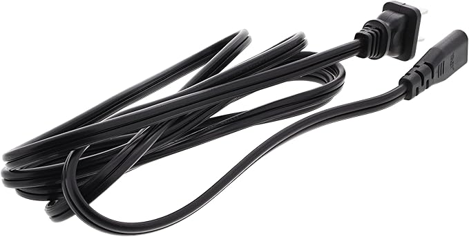 Power Cord for Janome Sewing Machines (653524007) - Fits Janome MC6600, HD9, MC9500P, MC6500, and More