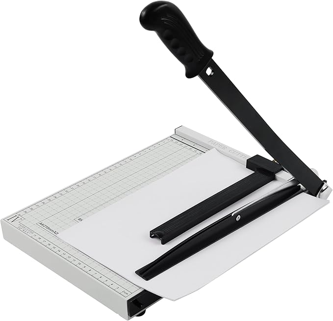Precision Paper Cutter for A4/B5/A5/B6/B7, 10x13 inches, 70GSM Capacity, Metal Base