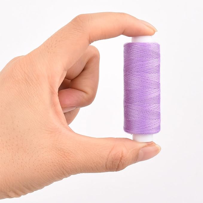 Sewing Thread Kit 30 Colors Polyester 250 Yard Each Spools Sewing Threads Embroidery Machine Thread Quilting Thread for Hand Sewing/Machine Sewing