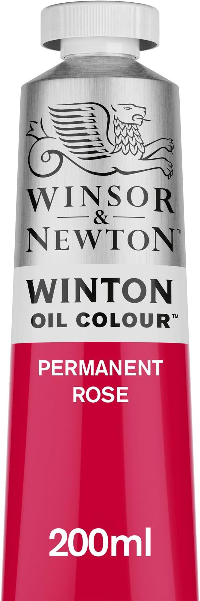 Winsor & Newton Winton Oil Color, 200ml (6.75-oz) Tube, Permanent Rose