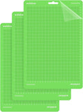8.5"x12" Cutting Mats Compatible with Cricut Joy Xtra, 3 Pack Standard Adhesive Non-Slip Cut Mat for Sewing Quilting Crafts