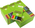 S & E TEACHER'S EDITION 576Pcs Colored Pencils, Pre-sharpened, coloring pencils Christmas Gifts 12 Colors, 12pcs/box, 48Boxes, Total: 576Pcs.