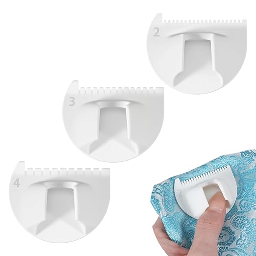 3PCS Finger Sewing Ruler Sewing Needle Gauge Measuring Tool Edge Stitch Lock Sewings Gauge for DIY Edge Even Stitching Lock Kit Quilting for Beginners and Seniors