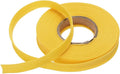 MECCANIXITY 1/2 Inch Single Fold Bias Tape Polyester Continuous Bulk Bias Tape for Sewing,Seaming Quilting Hemming Binding Crafts (Yellow 10 Yards)