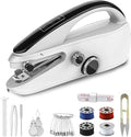 HomeCraftⅠ:Handheld Sewing Machine,Mini sewing machine,Two Power Supply Modes,Easy to Use and Fast Stitch Suitable for Clothes,DIY Home Sewing Machine for Beginners.