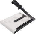 ZEQUAN A4 Paper Cutter Heavy Duty Metal Base, Stack Paper Trimmer Guillotine 13" Cutting Length, Guillotine Paper Slicer Cutter, 10 Sheet Capacity, for Office Home or School