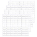 JANYUN 280 Pcs Mounting Putty, Double Sided Sticky Dots Removable Poster Putty Clear Sticky Tack for Wall Hanging Pictures Putty for Home Office Decor (20x10mm)