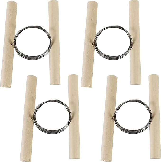 4PCS Wire Clay Cutter Cheese Plasticine Dough Cutting Pottery Tools