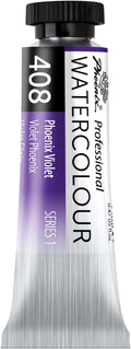 PHOENIX Professional Watercolor Paint Single Tube - 0.47 Fl Oz / 14ml - Phoenix Violet