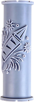 Firework Clay Texture Roller (4") - America Set #01 - Embossing Pattern Roller for Polymer & Ceramic Clay, Pottery & Crafts