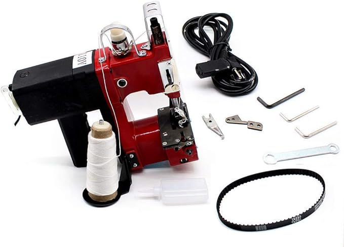 Portable Electric Sewing Machine,Bag Closer Closing Machine,for Suturing Snakeskin Sack Rice Paper Plastic Bag