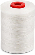 BUTUZE Waxed Thread, 550Yards Leather Thread for Hand Sewing, Wax String, Heavy Duty String Flat Waxed Linen for Leather Sewing Book Binding, Shoes, Craft