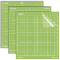 AOOIIN 12 x 12 inch StandradGrip Cutting Mat for Cricut Explore One/Air/Air 2/3/4/Maker/Maker 3/Maker 4 Adhesive Non-Slip Cut Mats Replacement Accessories for Cricut, 3 Pack