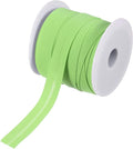 MECCANIXITY 3/4 Inch Single Fold Bias Tape Polyester Continuous Bulk Bias Tape Roll for Sewing, Seaming Quilting Hemming Binding Crafts (Fruit Green 25 Yards)