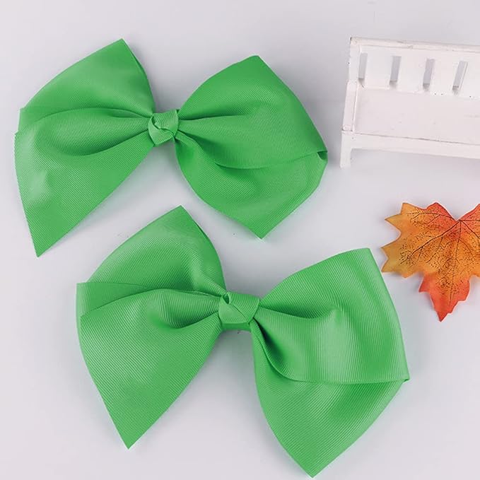 LIUYAXI 1/2" X 50 Yards Solid Green Grosgrain Ribbon, Perfect for Crafts, Wedding Decor, DIY Hair Accessories, Sewing, Gift Package Wrapping and More