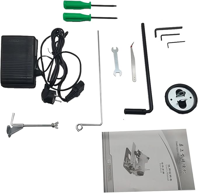 Portable Blindstitch Sewing Machin, 110V 120W Household Sewing Machine Desktop Blind Stitching Machine Direct Drive Sewing Machine Perfect for Professional & Home Use