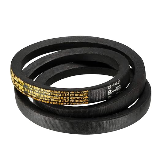 uxcell B-48 V-Belts 48" Inner Length, B-Section Rubber Drive Belt