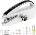 Portable Handheld Sewing Machine for Beginners, Mini Sewing Machine with Dual-Speed & Dual-Power Options, Ideal for Clothes, Fabrics, and DIY Projects