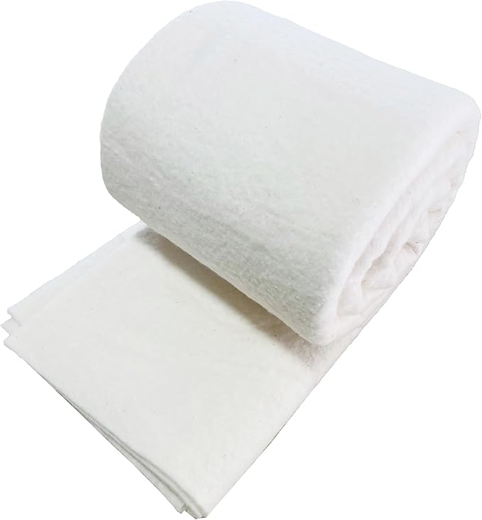 LUMANSUO 200GSM Twin Natural Cotton Quilt Batting for Quilting (72"x92")