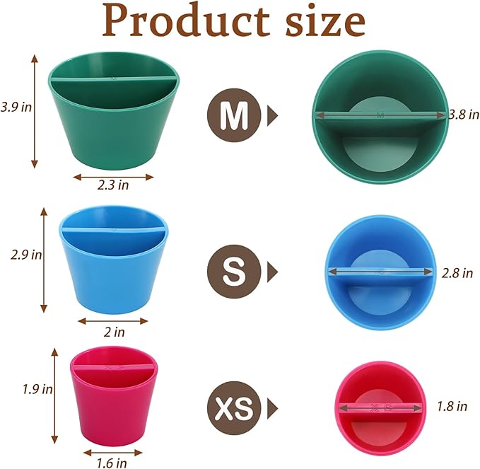 ZENFUN 3 Packs Rim Cone Pottery Tool, 3 Sizes Ceramic Rim Shaper Cone, 3D Printed Pottery Tool Fixing Rims for Potters Clay Artists Beginners (XS,S,M)