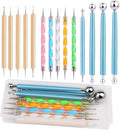 14 Pcs Dotting Tools Ball Styluses with Box, Dotting Tools Set Rock Painting, Pottery Clay Modeling Embossing Nail Art