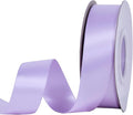 YAMA Light Purple Double Faced Satin Ribbon 1 Inch 25 Yards Lavender Ribbon for Crafts Bows Flower Bouquet Wedding Home Decor Gift Wrapping